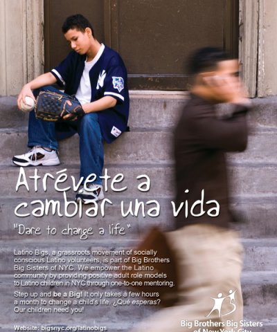 Latino Bigs youth mentoring in nyc logo